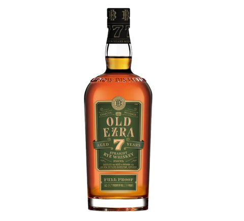 Old Ezra Brooks Full Proof Straight Rye Whiskey 7 Years Old