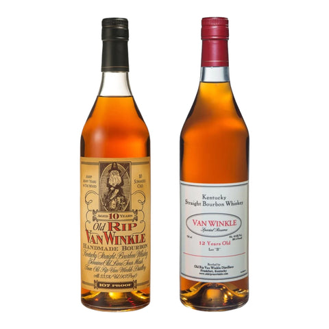 Pappy Van Winkle 10 Year Bourbon & 12 Year Bourbon Bundle
