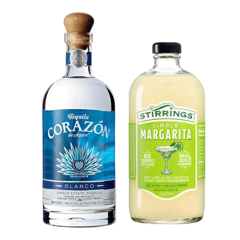 Corazon Blanco & Stirrings Margarita Mix Bundle
