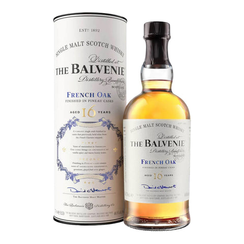 Balvenie 16 Year Old French Oak Scotch Whisky Finished in Pineau Casks