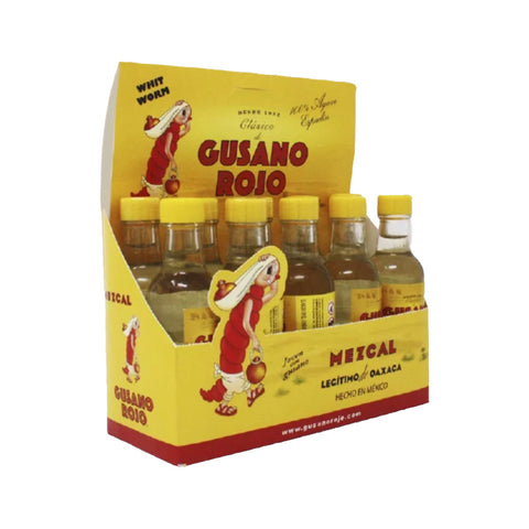 Gusano Rojo Mezcal 50 ml- 10 Pack