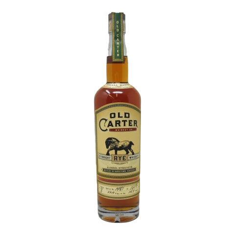 Old Carter Straight Rye Whiskey 116 Proof (Batch 12)