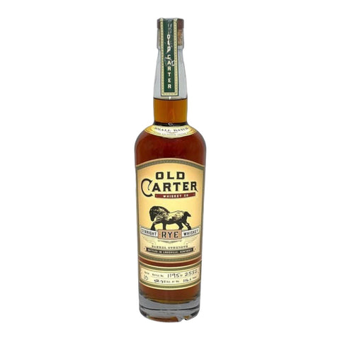 Old Carter Straight Rye Whiskey 115.6 Proof (Batch 11)