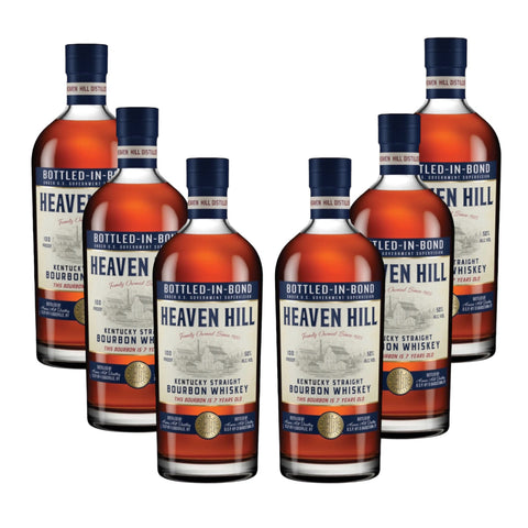 Heaven Hill 7 Year Old Kentucky Straight Bourbon Bundle (6 Bottles)
