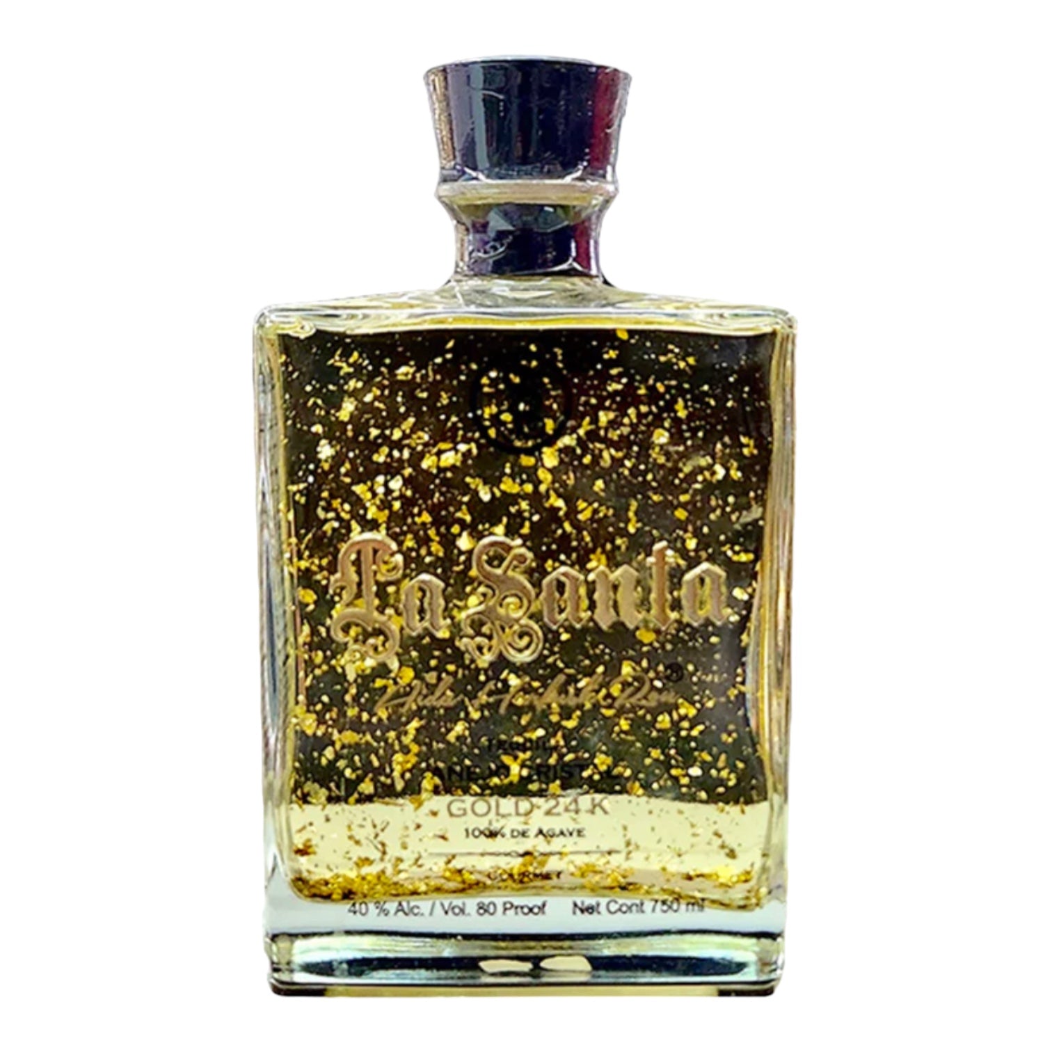 La Santa Anejo Cristal Gold 24k Tequila Mira Loma Market