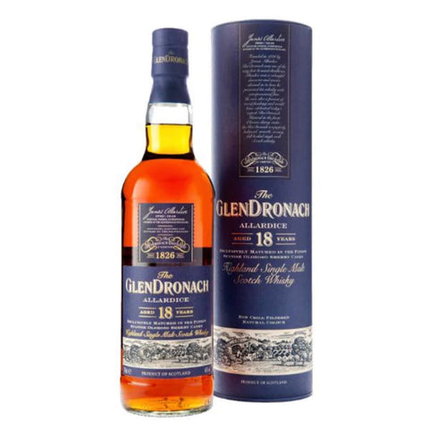 Glendronach 18 Year Allardice Single Malt Whisky