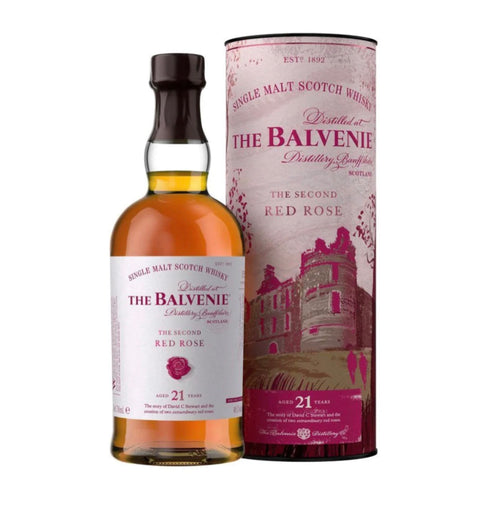 Balvenie “The Second Red Rose” 21 Year Old Single Malt Scotch Whiskey