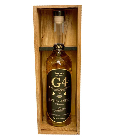 G4 Tequila 55 Month Extra Anejo