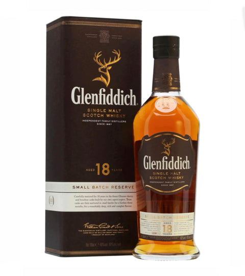 Glenfiddich 18 Year Old Single Malt Whiskey