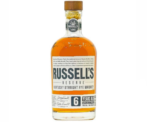 Russell's Reserve 6 Year Old Kentucky Rye Whiskey