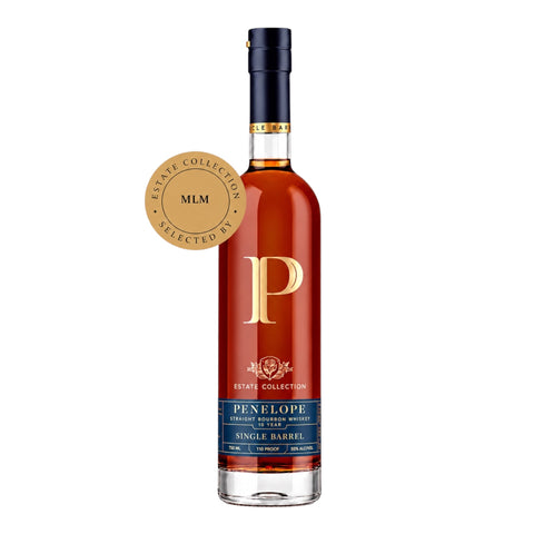 Penelope 10 Year Estate Collection Single Barrel Mira Loma Market Exclusive 110 Proof Bourbon Whiskey 750ml