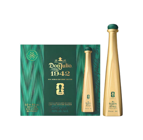 Don Julio Anejo 1942 FIFA World Cup 2026 Limited Edition Tequila 10pk/50ml (Pre-Order)