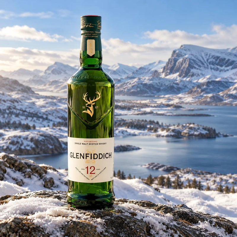 Glenfiddich 12 Year Old Single Malt Scotch Whisky 750ml