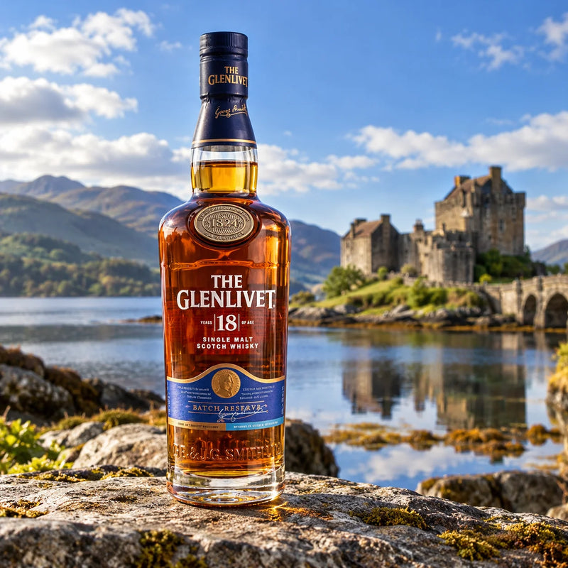 Glenlivet 18 Year Old Single Malt Scotch Whisky 750ml