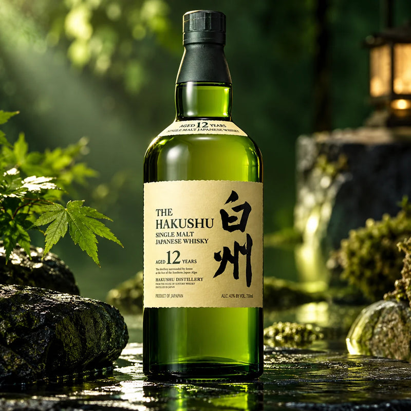 Hakushu 12 Year Old Single Malt Whisky 750ml