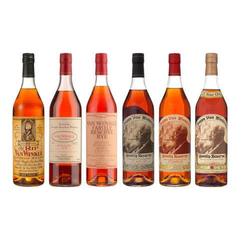Pappy Van Winkle Full Lineup Collection