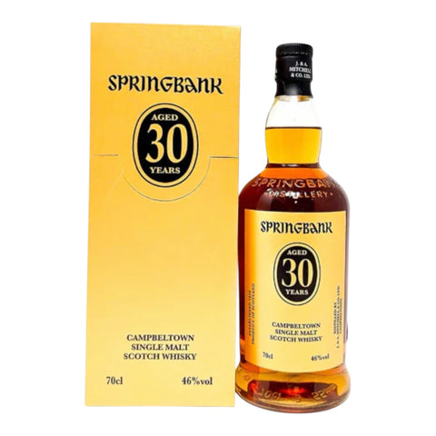 Springbank 30 Year Old Single Malt Whisky