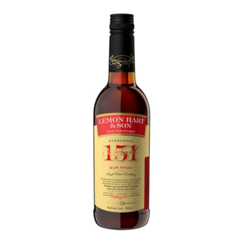 Lemon Hart Rum 151 Proof