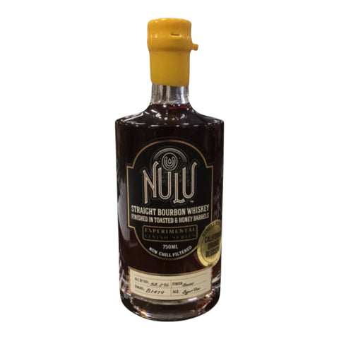 Nulu Bourbon Experimental Series California Orange Blossom Select Finished In Toasted & Honey Barrels Kentucky 8yr