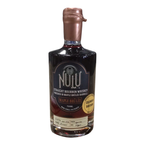 Nulu Bourbon Single Colombian Bam Dram Finished In Maple Brulee Barrels Kentucky 10yr