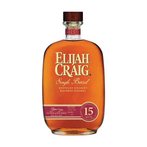 Elijah Craig Single Barrel 15 Year Old Kentucky Bourbon