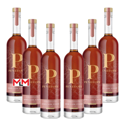 Penelope Rose Cask Finish Straight Bourbon Whiskey Bundle (6 Bottles)