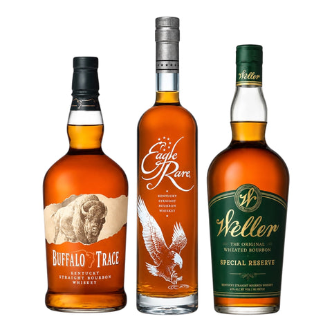 Buffalo Trace, Eagle Rare, Weller Special Reserve Bundle