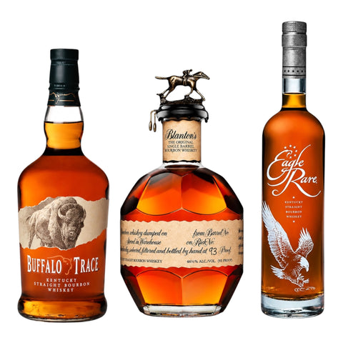 Buffalo Trace, Blanton’s Single Barrel & Eagle Rare Bourbon Bundle