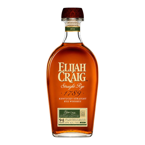 Elijah Craig Straight Rye