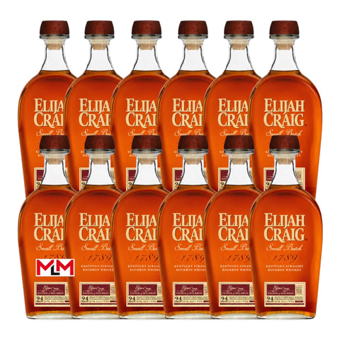 Elijah Craig Small Batch Kentucky Bourbon Bundle 750ml 12-Pack