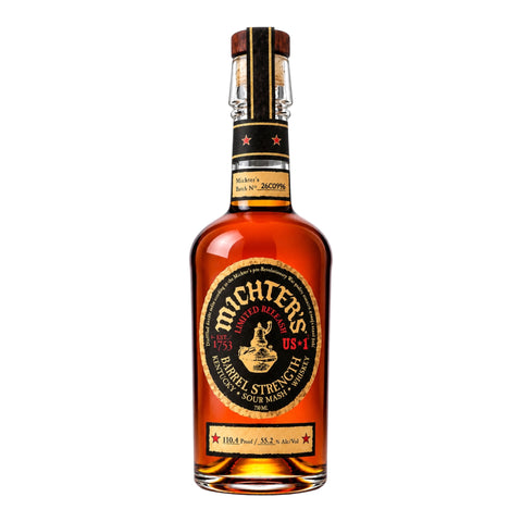 2026 Michter's US-1 Barrel Strength Sour Mash Bourbon Whiskey 750ml