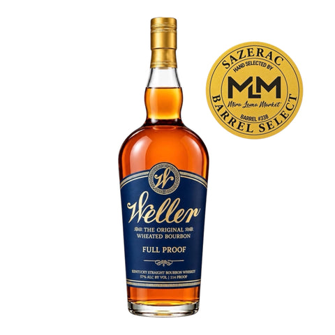 W.L. Weller Full Proof Single Barrel #338 Mira Loma Market Exclusive Kentucky Straight Wheated Bourbon Whiskey 750ml