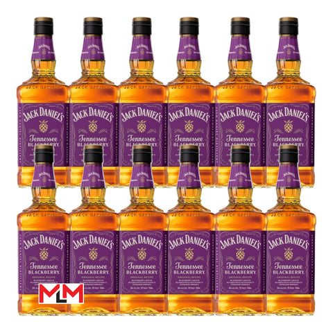 Jack Daniel’s Blackberry Flavored Tennessee Whiskey Bundle (12 Bottles)