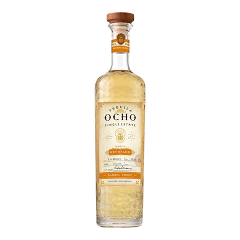 Tequila Ocho Reposado Barrel Proof Las Raices