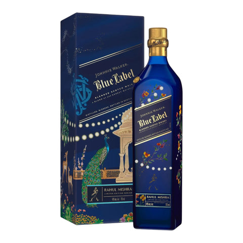 Johnnie Walker Blue Label x Diwali Limited Edition by Rahul Mishra