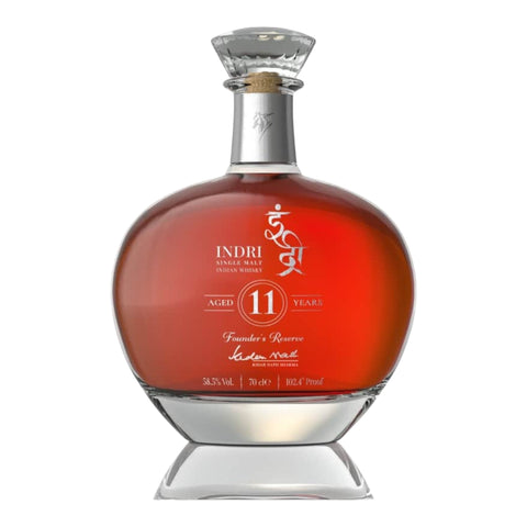 Indri Founder's Reserve Indian Single Malt Whisky 11 Year Old