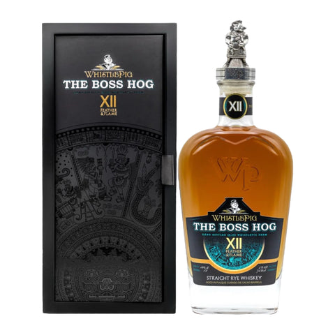 Whistlepig The Boss Hog Whiskey Rye Limited Feather & Flame Xii Edition Vermont