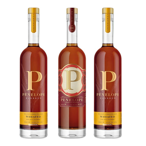 Penelope Wheated Bourbon (2 Bottles) + Penelope Cigar Session Chapter 1 Bundle