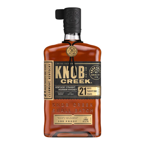 Knob Creek 21 Year Old Straight Bourbon Whiskey