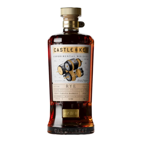 Castle & Key Experimental Rye Whiskey (Aged In Vino De Naranja Barrels)