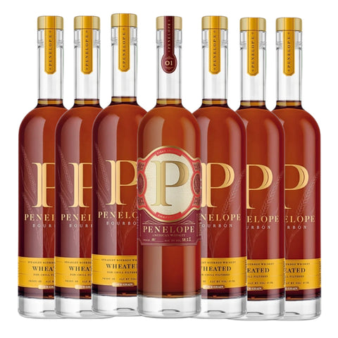 Penelope Wheated Bourbon (6 Bottles) + Penelope Cigar Session Chapter 1 Bundle