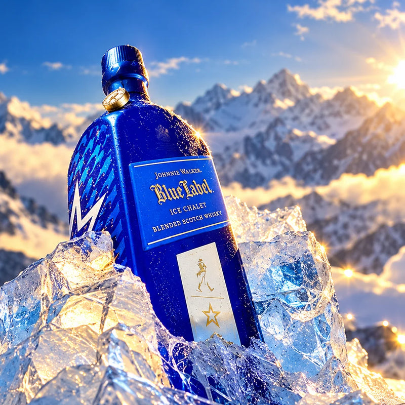 Johnnie Walker Blue Label Perfect Moment Ice Chalet Blended Scotch Whisky 750ml