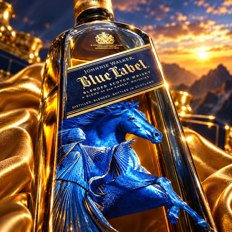 Johnnie Walker Year Of The Horse Blue Label Limited Edition Blended Scotch Whisky 750ml