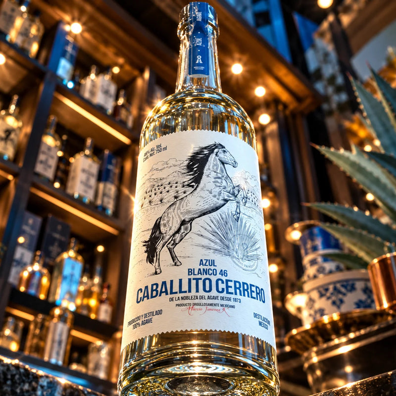 Caballito Cerrero Unicorn Azul Agave Blanco